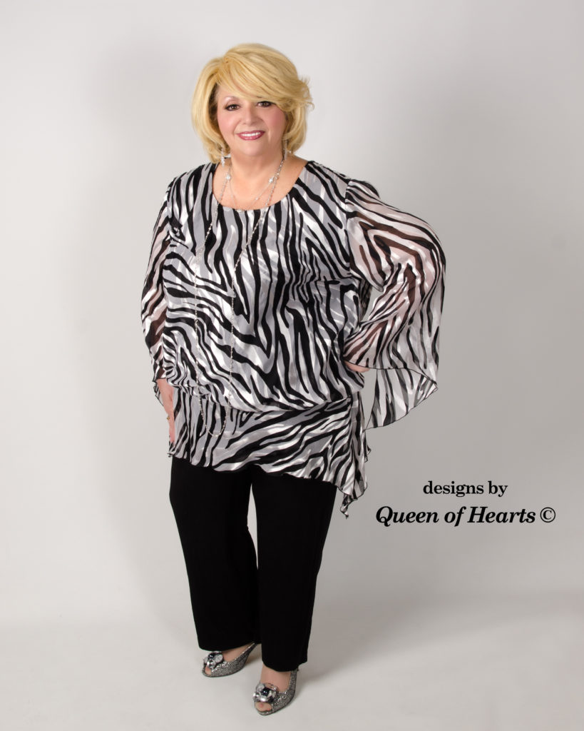 a woman wearing an outfit by Queen of Hearts